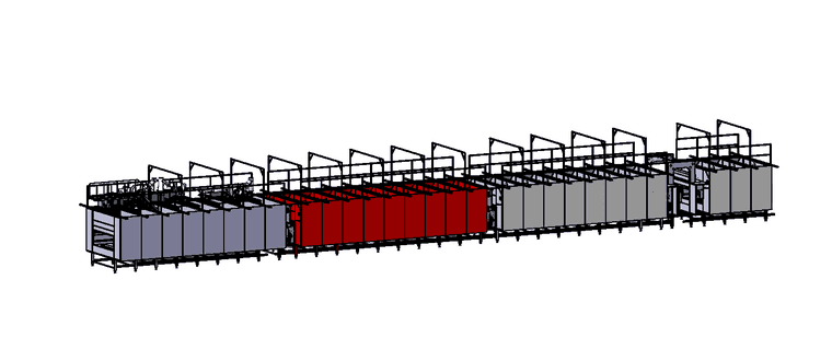 Main Drying Tunnel — technical drawing