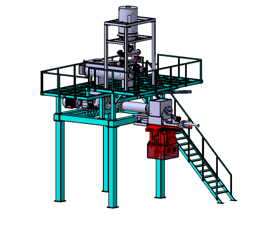 Cutting System — technical drawing